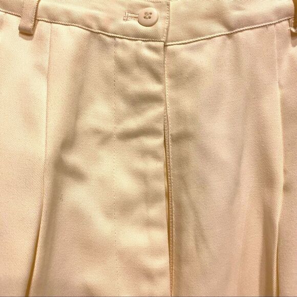 Nordstrom BP TALL SILKY Slacks Pants Cream Pro Career Pockets HighRise 13 TALL - Picture 2 of 12